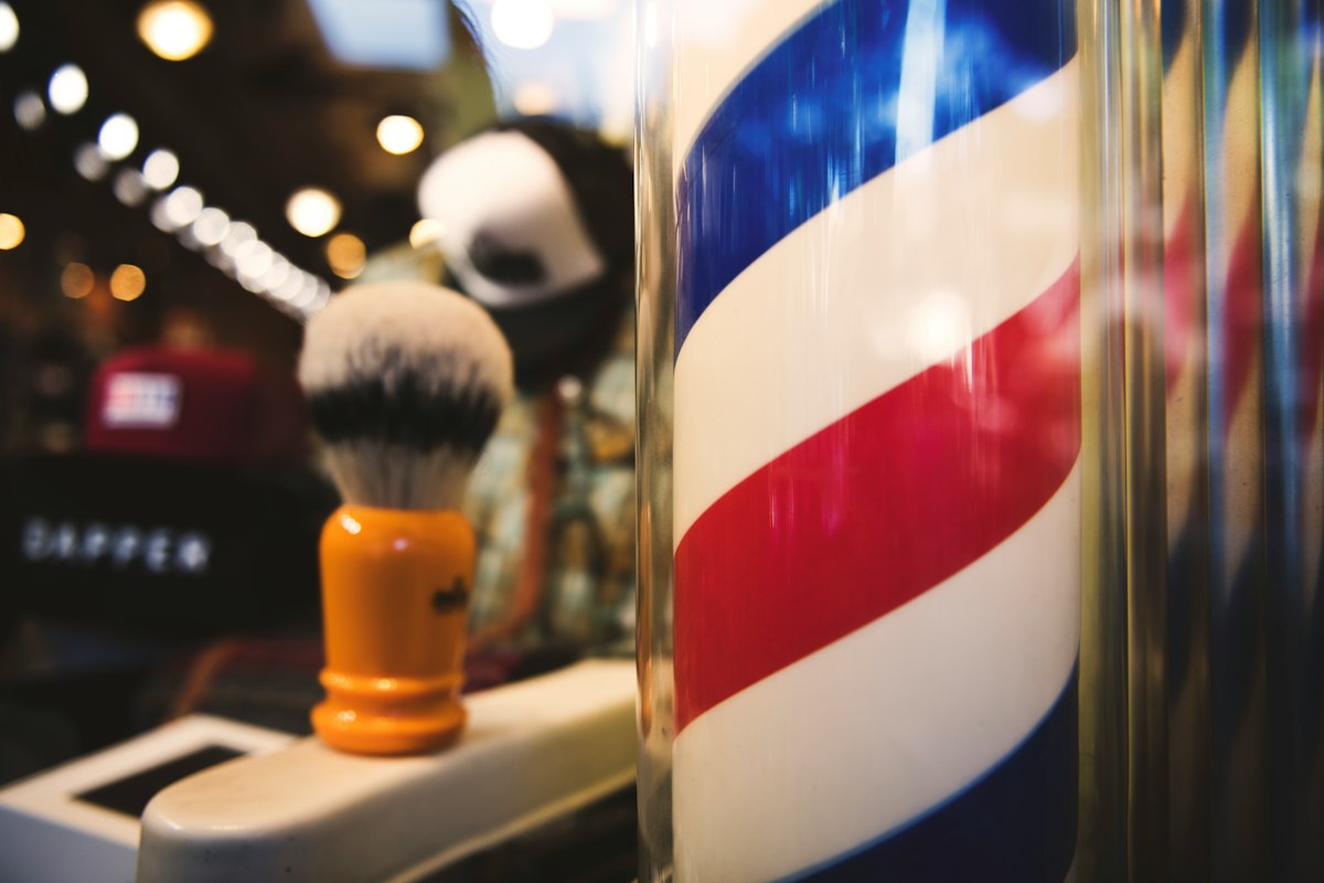Enseigne de barbier